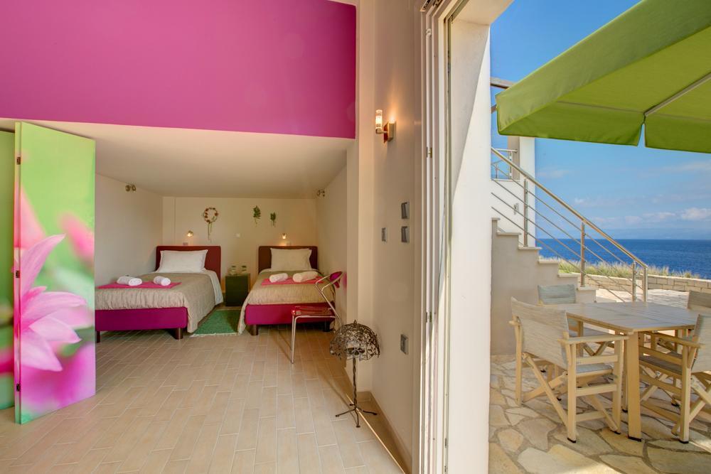 Villa Terra Del Nonno With Sea Views & Pool Gaios Pokoj fotografie