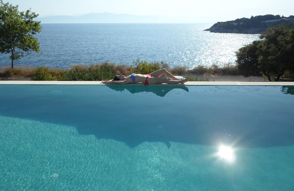 Villa Terra Del Nonno With Sea Views & Pool Gaios Pokoj fotografie