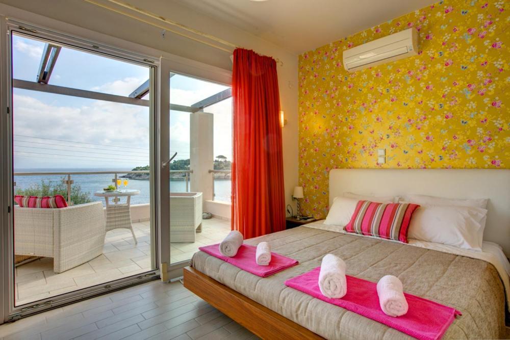 Villa Terra Del Nonno With Sea Views & Pool Gaios Exteriér fotografie