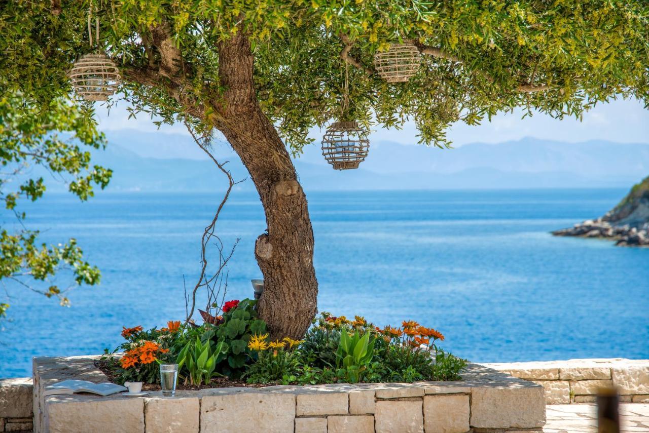 Villa Terra Del Nonno With Sea Views & Pool Gaios Exteriér fotografie